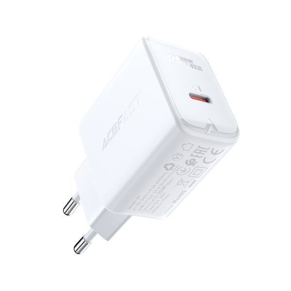 Acefast Fast Charge Wall Charger A1 PD3.0 20W (1xUSB-C) EU