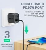 Deximpo - Acefast Fast Charge Wall Charger A3 PD3.0 20W (1xUSB-C) US