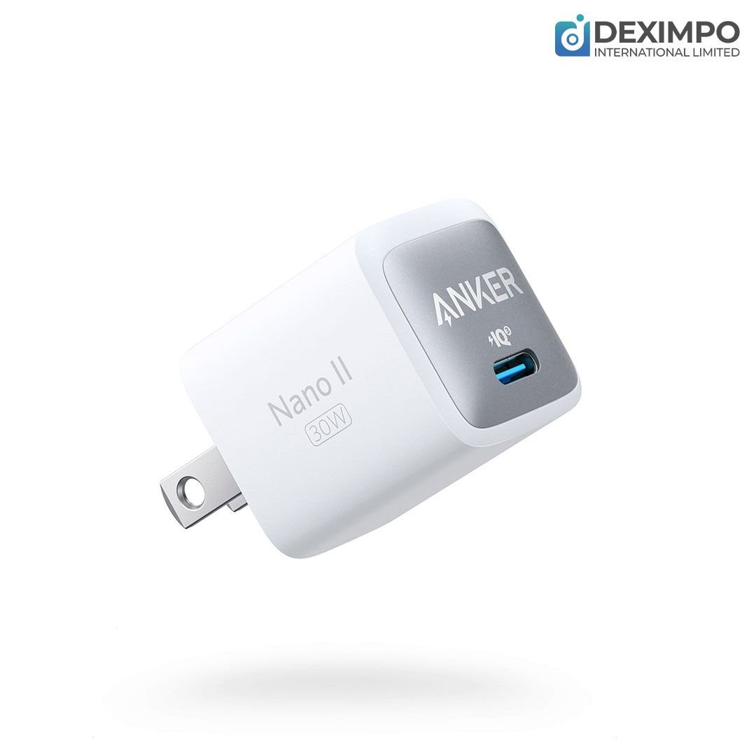 Anker 711 Charger (Nano II 30W) - White - Deximpo Shop