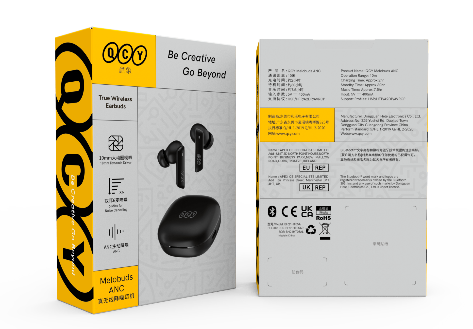 QCY Melobuds HT05 ANC-Black - Image 5