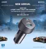 Anker 30W 2-Port Type C Fast Car Charger