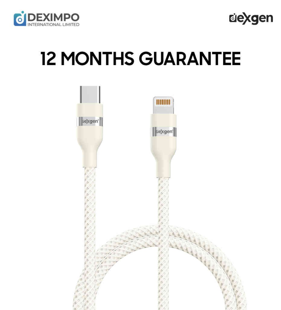 Dexgen USB C To Lightning Cable Braided