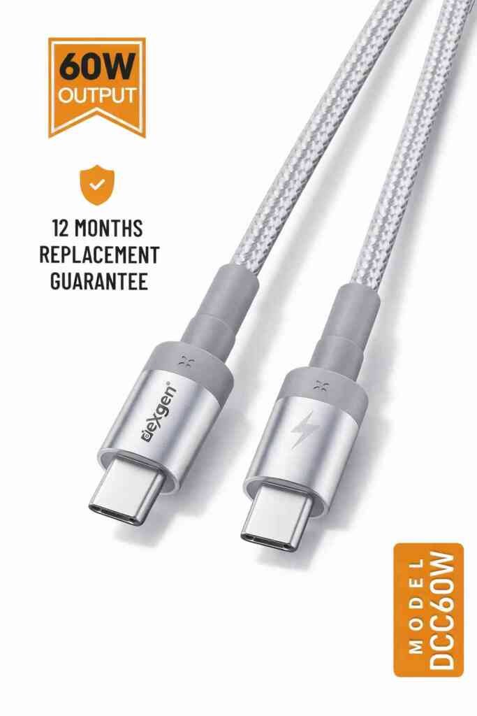 DexGen Prime USB C To USB C 60W Data Cable _ Deximpo International Limited