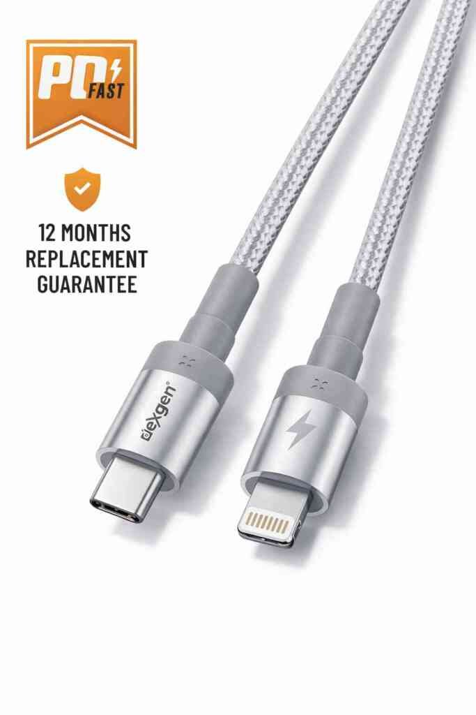 DexGen USB-C To Lightning Data Cable