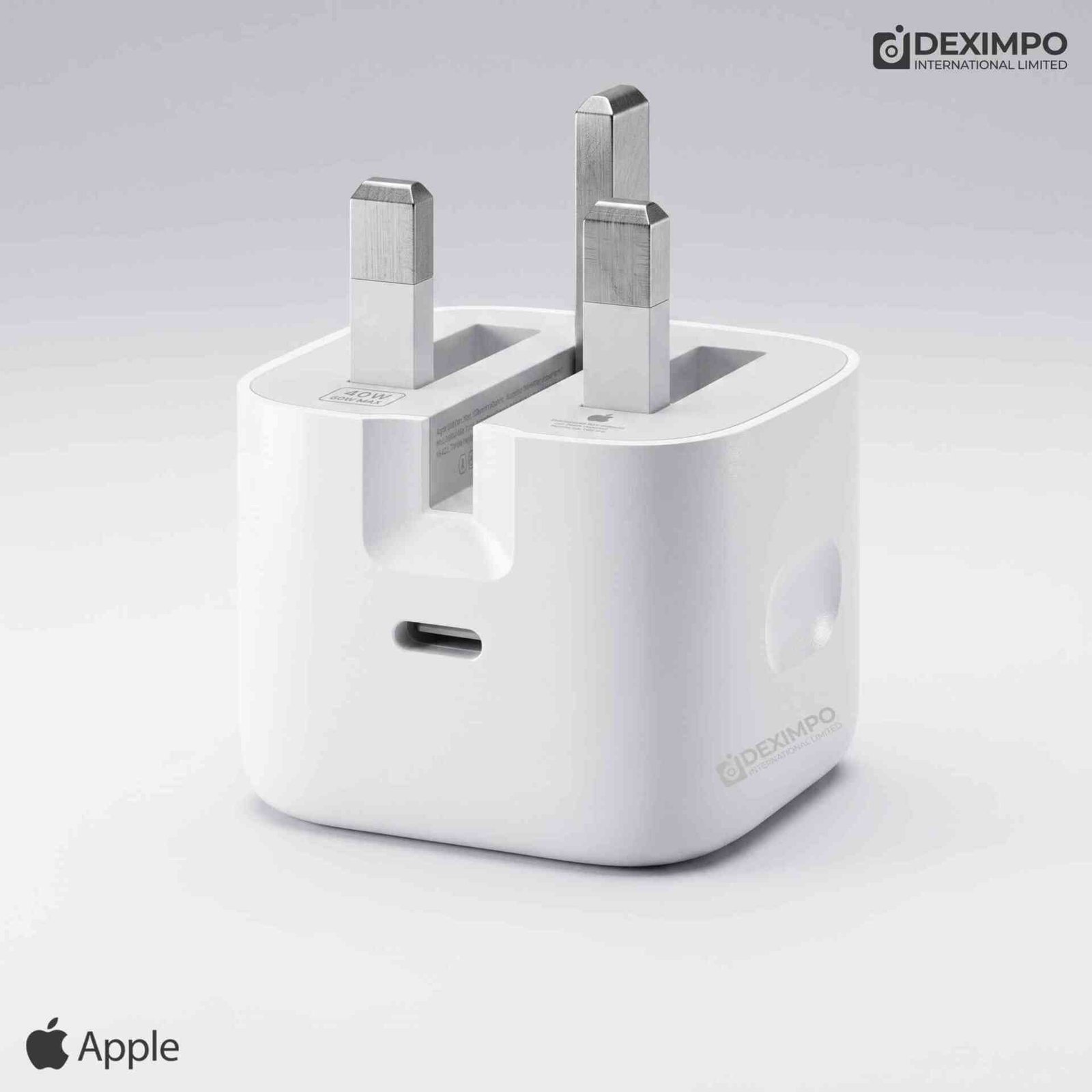 Apple 40W Dynamic Power Adapter Apple 40W Dynamic Power Adapter with 60W Max Supported Charger - Image 1