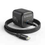 Anker Zolo 30W IQ & PD Charger with DexGen NEO Type-C to Lightning Cable Combo