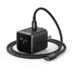 Anker Nano 45W Smart Display Foldable Charger with DexGen NEO Braided Type-C to Type-C Cable Combo