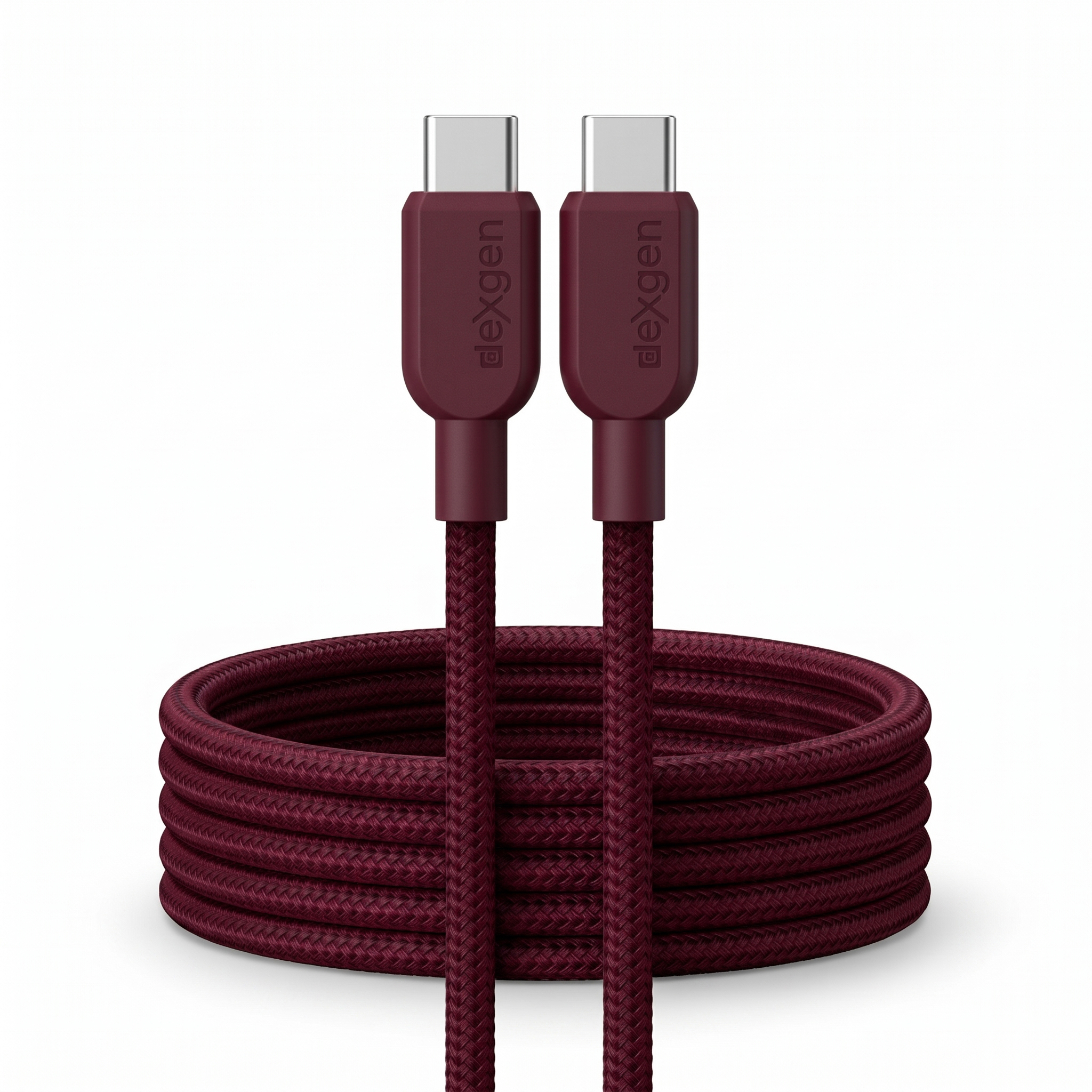 DexGen-NEO-USB-C-to-USB-C-Data-Cable-Dark-Burgundy DexGen NEO USB-C to USB-C Data Cable Dark Burgundy