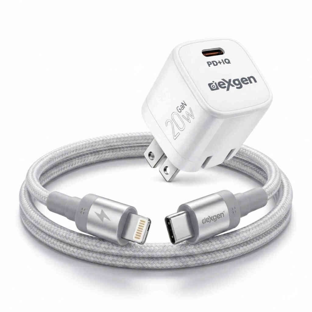 DexGen Nano 20W with Type-C to Lightning Combo